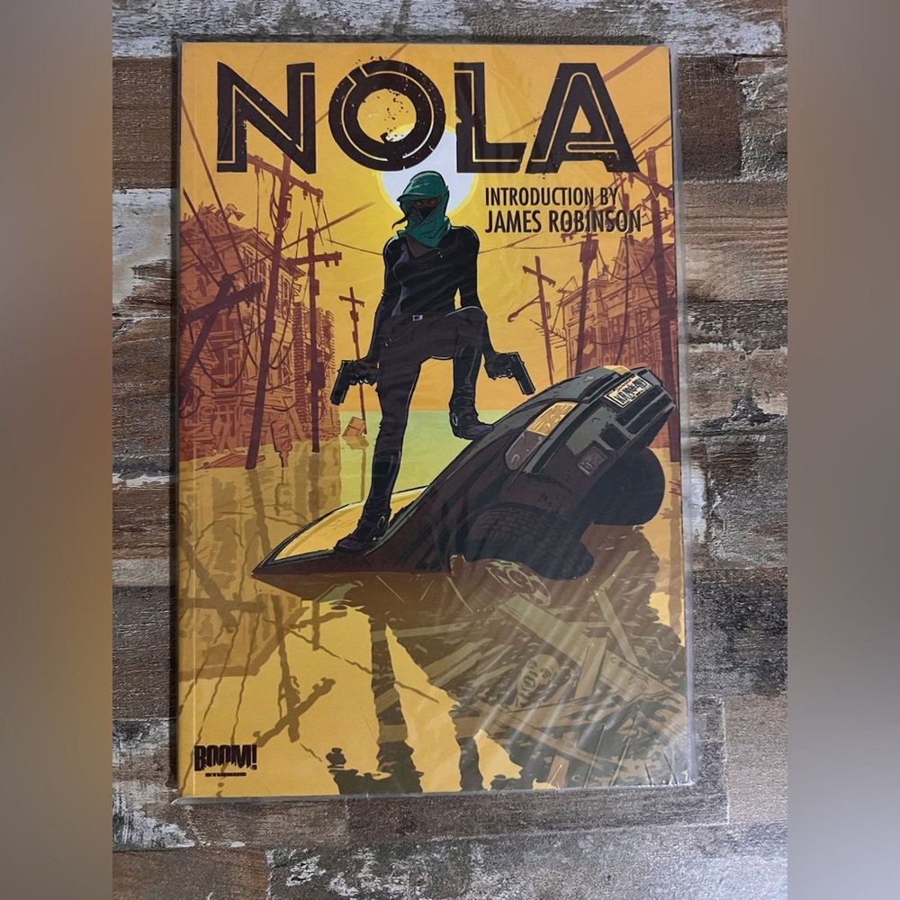 NOLA Graphic Novel TPB by BOOM! Studios w/ Intro by James Robinson